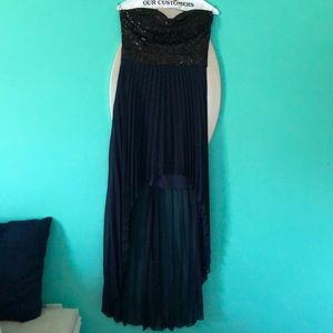 Macy’s high-low sleeveless dress